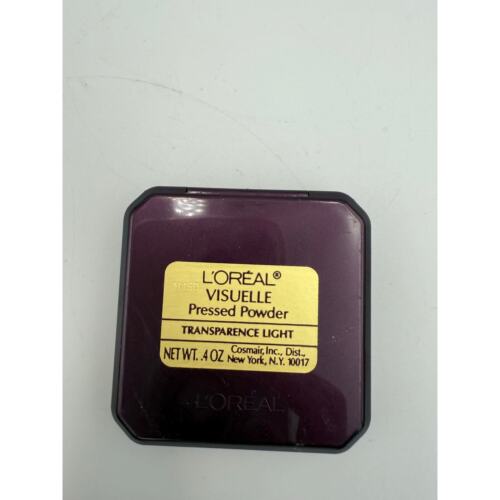 Vintage New L’Oreal Visuelle Pressed Powder Transparence Light - Picture 4 of 5