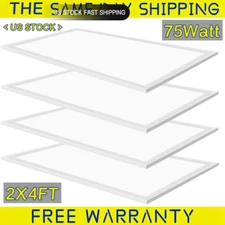 2x4 LED Panel Down Light Slim Frame Lamp Fixture Ceiling Tile or Pendent 2-20PCS