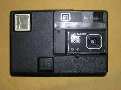 KODAK disc 2000 , Diskkamera von Eastman Kodak, black, für Sammler