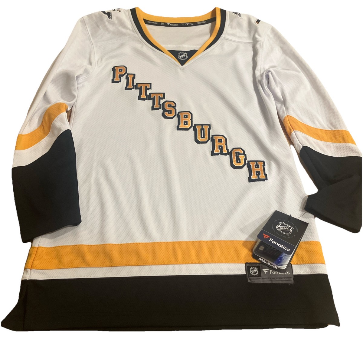 Women size-s PITTSBURGH PENGUINS FANATICS REVERSE RETRO BREAKAWAY