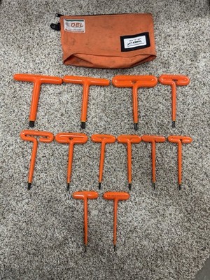 OELSALES Insulated 12 Piece Hex  T  Tool Set 1000V