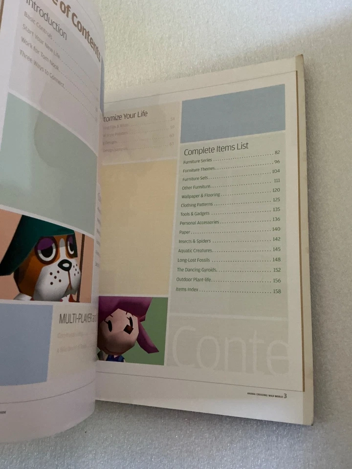 Animal Crossing Wild World Official Players Guide Nintendo DS WITH POSTER VGC - Image 4 of 4