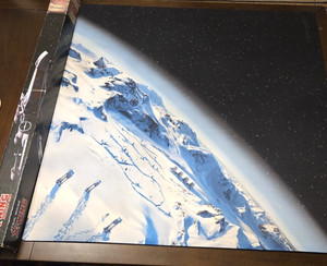 Official FFG Hoth Playmat (36"x36") - Star Wars X-Wing Miniatures GOOD COND Used