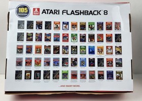 Atari Flashback 8 Console 105 Built-in Games 40th Anniversary Edition
