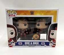 Funko Pop WWE Bella Twins Brie y Nikki Figura Vinilo Paquete de 2 Caja No Como Nueva
