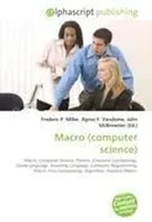 Frederic P. Miller (U. A.) | Macro (Computer Science) | Taschenbuch | Englisch