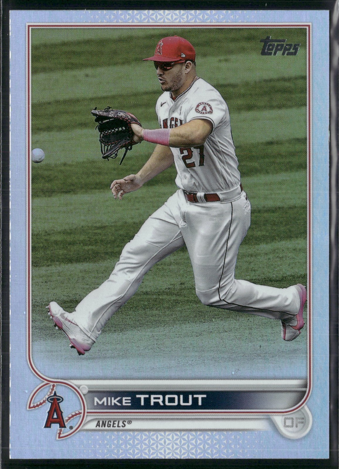 2022 Topps Series 1 - Mike Trout #27 Rainbow Foil