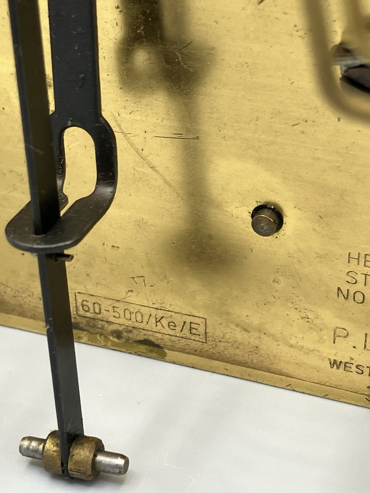 VTG Herschede LADY HAWTHORNE 611 Grandfather Clock Parts Wood Not Included