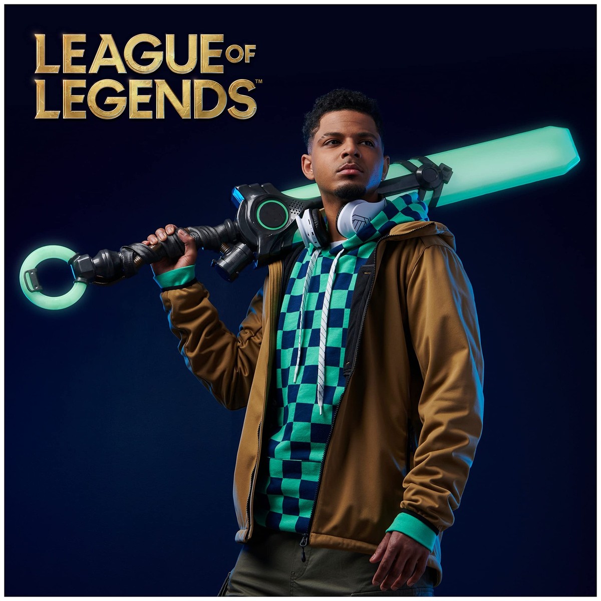 League of Legends, Life-Size Ekko's Bat, Over 3 Feet with 15+