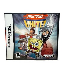Nicktoons Unite (Nintendo DS, 2006) Complete, CIB Tested Works