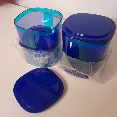 Tupperware Skyline 4er Set blau