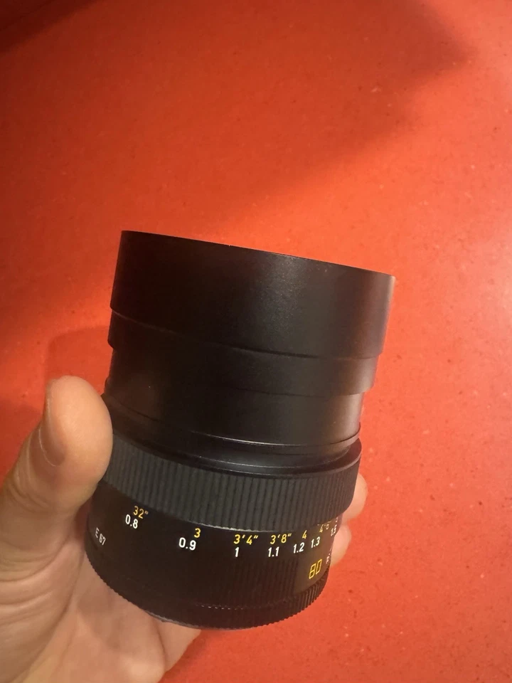 Leica R 80 mm f1,4 Summilux 3 cámaras serie 3266841 Bokeh King Foto 2 de 4