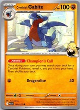Cynthia's Gabite 110/217 Uncommon Ascended Heroes Pokemon Near Mint