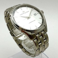 A124 HAMILTON JAZZMASTER Hamilton Jazzmaster Gent Silver Dial Quartz Men's Watch 7