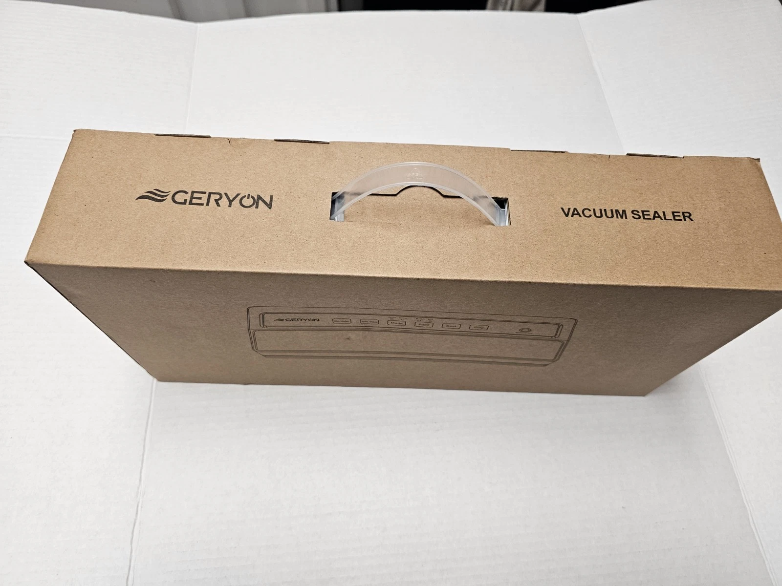New, Open Box, GERYON Food Vacuum Sealer E2900-MS, Powerful Suction