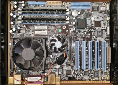 Mainboard - CPU - RAM - Asus P5B-Plus + Intel Pentium 4 2,66 GHz - Nostalgie_SET