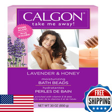 Calgon Ultra-Moisturizing Bath Beads Lavender Honey 30 Oz 6600-0308