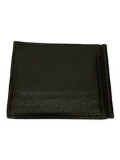 Valextra Leather Card Case Black Slim Men s Brand