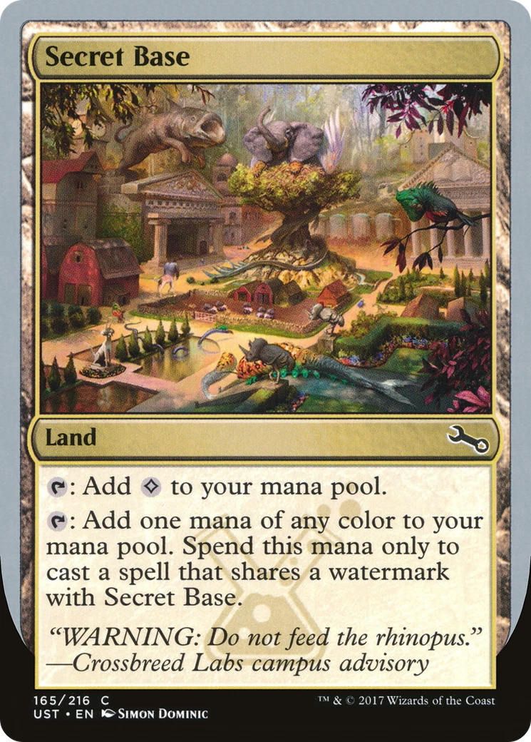 Land Magic: The Gathering Trading Card Games Individual Unstable