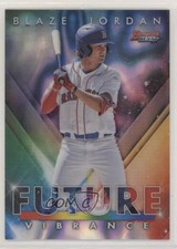 2021 Bowman's Best Bowman Future Vibrance Lava Refractor 34/50 Blaze Jordan 03wr