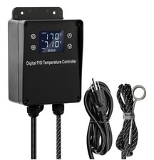 Digital Temperature Controller with Accessories, Black , 110V