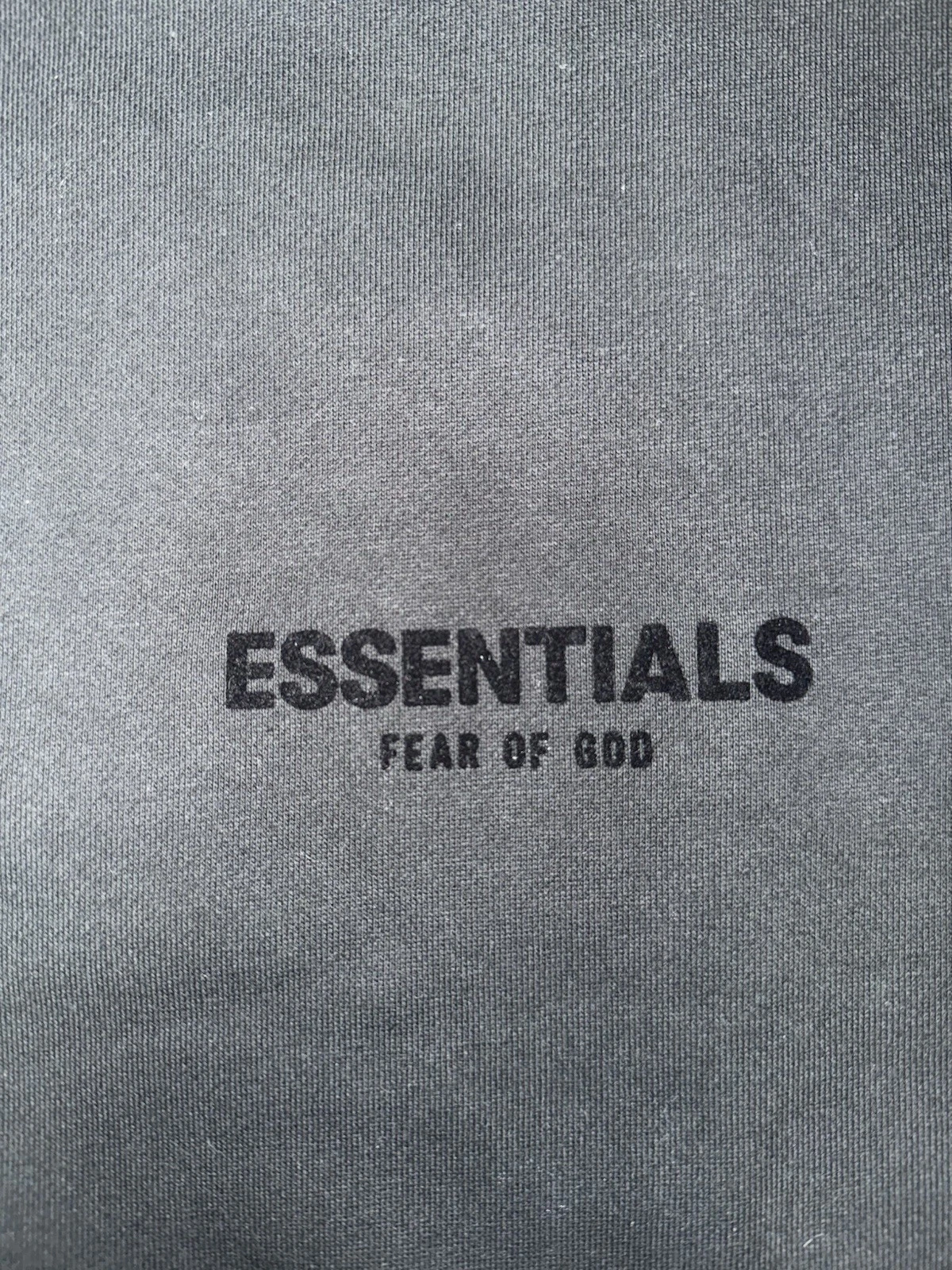 Felpa con cappuccio Fear of Gods Essentials elasticizzata limousine taglia S L