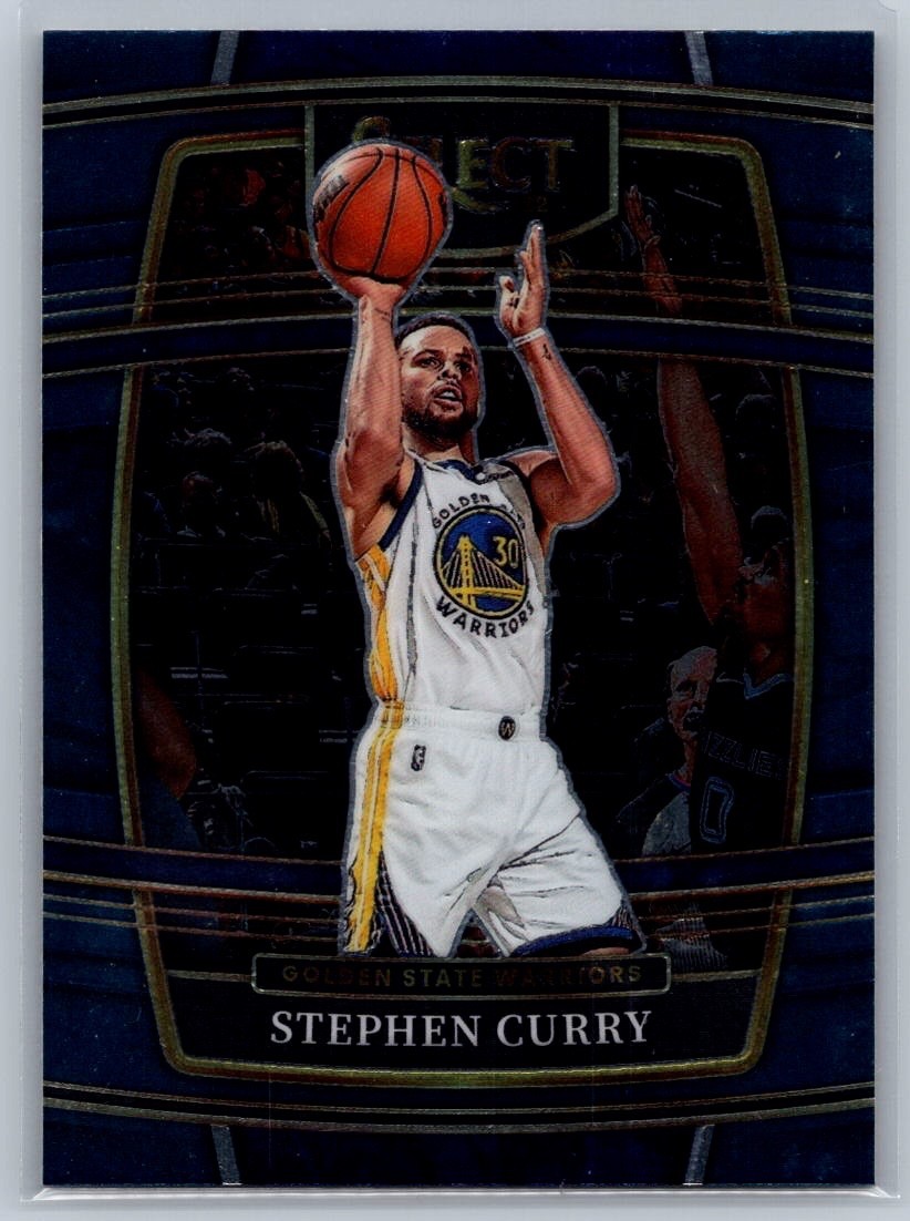 2021-22 Panini Select Concourse #94 Steph Curry Golden State Warriors
