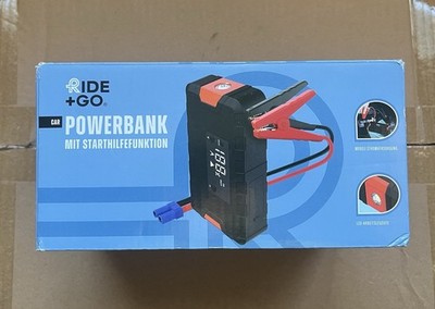 RIDE +GO CAR Powerbank mit Starthilfefunktion