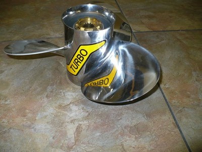 Mercury Stainless Steel propeller  14x13P Right