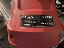 COBRA Electric Garden Shredder wood chipper for up to 40mm waste QS2500 2500W