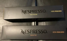 SEALED NESPRESSO VERTUOLINE 10 COUNT VOLTESSO 10 COUNT ORAFIO 20 CAPSULES TOTAL