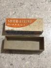 Vintage Empty Shur Strike Minnows Fishing Lure Box — photo 6
