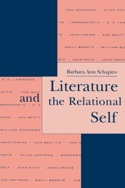 Literature and the Relational Self by Barbara Ann Schapiro PAPERBACK