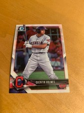 2018 Bowman #BCP88 Quentin Holmes Chrome Prospects Card Cleveland Indians
