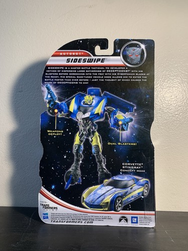 Transformers Dark of The Moon Sideswipe Deluxe Hasbro 2010 Walmart Exclusive - Picture 5 of 11