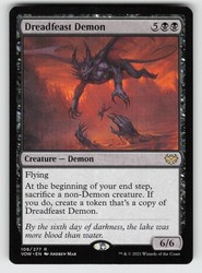 Dreadfeast Demon 108/277 Innistrad: Crimson Vow