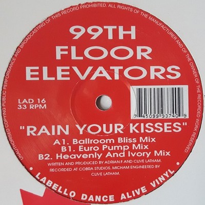 99th Floor Elevators - Rain Your Kisses (12'') (Very Good (VG)) - 4232590518