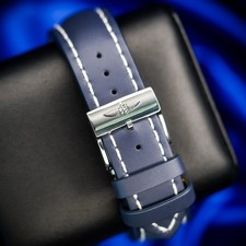 Breitling Navitimer B01 AB0127 46mm Steel Chronograph Blue Dial Box & Papers 6