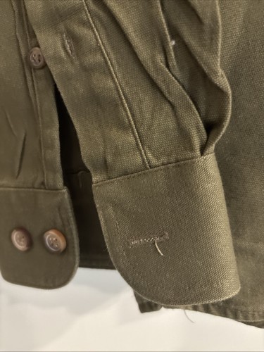 North River Outfitter 100% Baumwolle Herren XL olivgrün/Stepp Langarm Shooting - Bild 6 von 9
