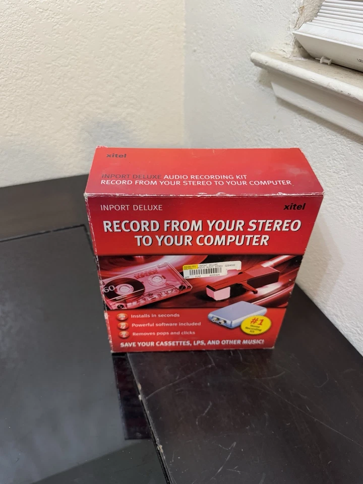 Vintage Xitel Inport Deluxe Software Record From Your Stereo To Your Computer - Image 3 of 4