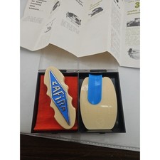 Vintage Zafira Record Cleaning Kit Vinyl LP Cleaner Brush Set w/ Case