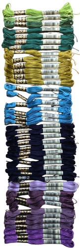 DMC 139 Skeins Mouline Special 25 Thread Assorted Floss Cotton France - Picture 4 of 6