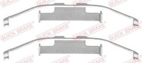 ZubehÖRsatz Scheibenbremsbelag Vorne Hinten Quick Brake 109 1097 FÜR BMW MG
