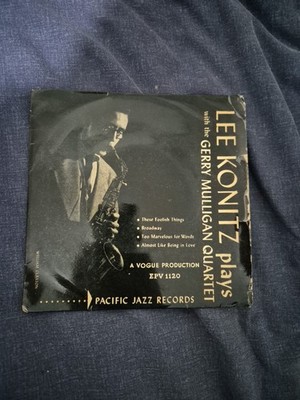  1st UK Press - Gerry Mulligan Lee Konitz Vol 3 - Vogue VEP 206 -William Claxton