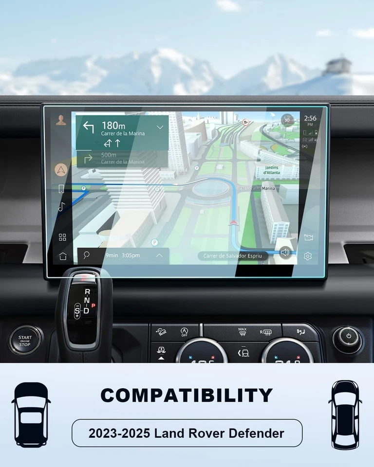 Protector de pantalla Defender 2023-2025 para Land Rover pantalla táctil de 11,4 pulgadas Foto 2 de 4