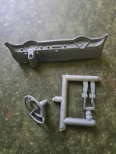 AMT 1/25 1955 Chevy Nomad model car  parts Dash , Steering Wheel & Pedals STKN87