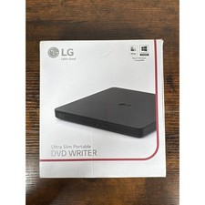 LG Ultra Slim Portable DVD Writer GP63EX70 Bl...