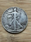 (Lot of 3)-1EA 1942-Denver and 2EA 1942 Philadelphia Walking Liberty Half Dollar
