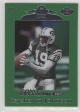 1999 Playoff Absolute SSD Green Border Keyshawn Johnson #73 1u6
