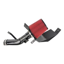 Cold Air Intake Kit + Red 2.75" Filter w/ Heat Shield For 16-21 Honda Civic 1.5T